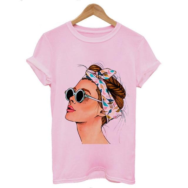 T Shirt Rétro Femme