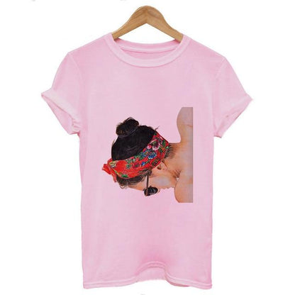 T Shirt Rétro Femme