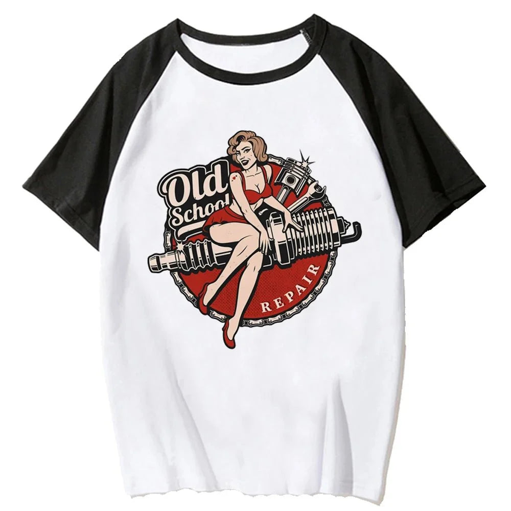 T Shirt Vintage Rockabilly Old School